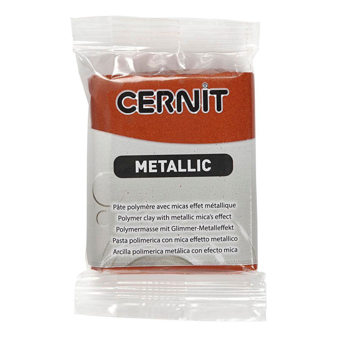 Creativ company cernit boetseerklei bronze, 56 gram