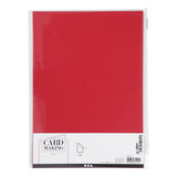 Creativ company karton rood a4 220g, 10st. - afbeelding 1