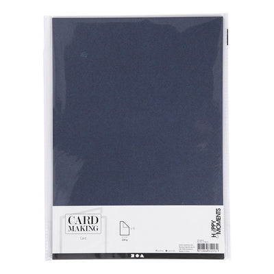 Creativ company karton, a4, vel 210x297 mm, 220 gr, blauw, 10 stuk 1 doos
