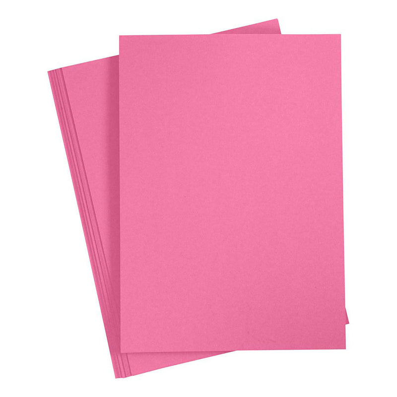 Creativ company karton roze a4 220g, 10st.