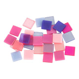 Creativ company mini mozaiek paars 10x10mm, 25 gram - afbeelding 2