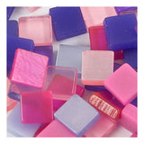 Creativ company mini mozaiek paars 10x10mm, 25 gram - afbeelding 3