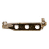 Creativ company cc brochespeld 25 mm zilver 10 stuks
