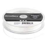 Creativ company polyester koord wit, 50m - afbeelding 3