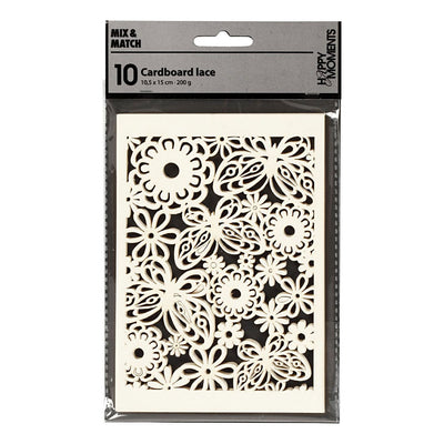Creativ company patroonkarton, vel 10,5x15 cm, 200 gr, off-white, 10 stuk 1 doos