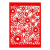 Creativ company patroonkarton rood, 10st.