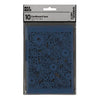 Creativ company patroonkarton, vel 10,5x15 cm, 200 gr, blauw, 10 stuk 1 doos