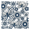 Creativ company patroonkarton blauw, 10st.