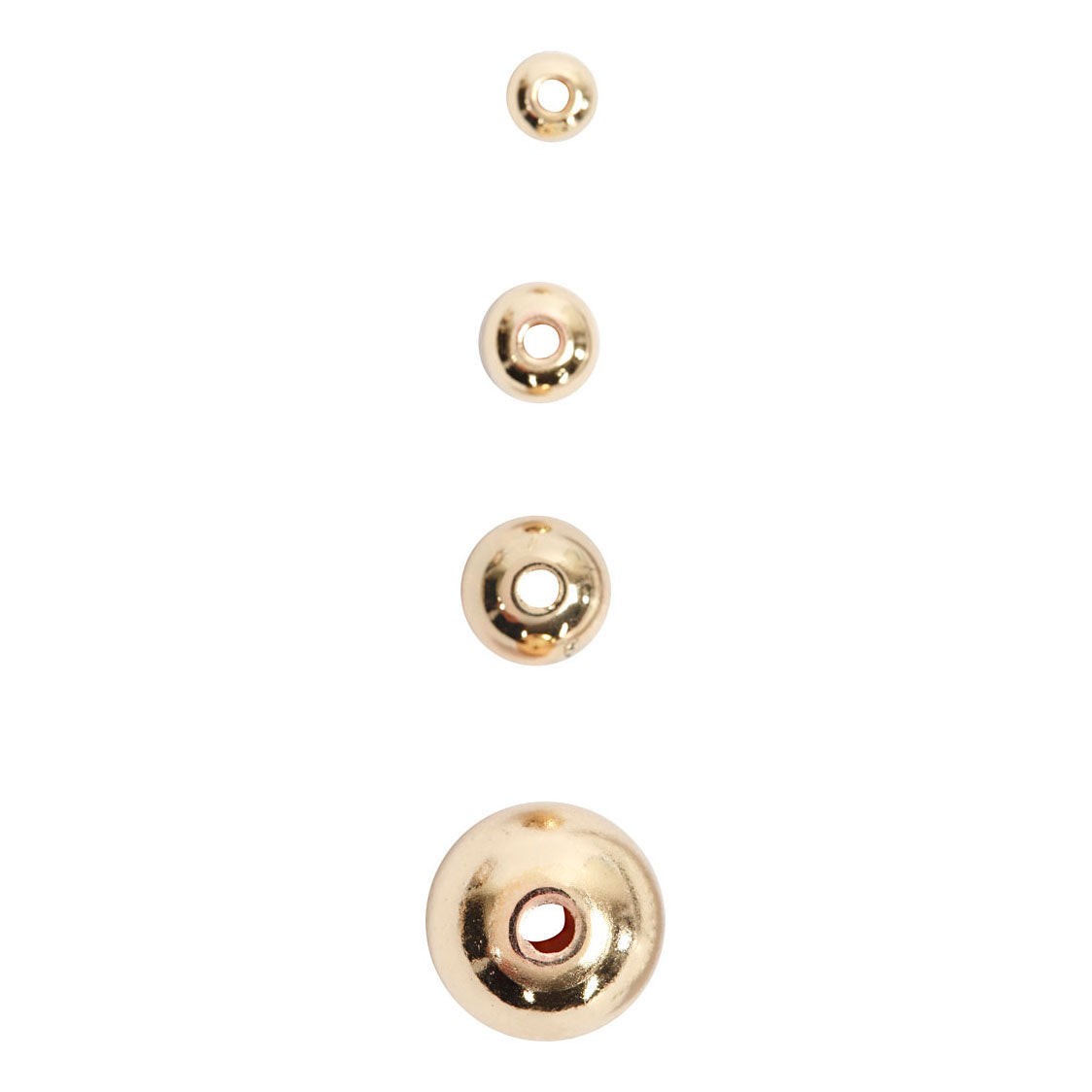 Creativ company kralen goud, 150st.