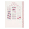 Creativ company stickerboek bloemen a5 voor planner, 578st.