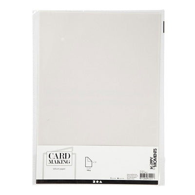 Creativ company vellumpapier, a4, vel 210x297 mm, 100 gr, off-white, 10 vel 1 doos
