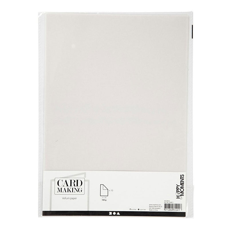 Creativ company vellumpapier a4 off-white, 10 vellen