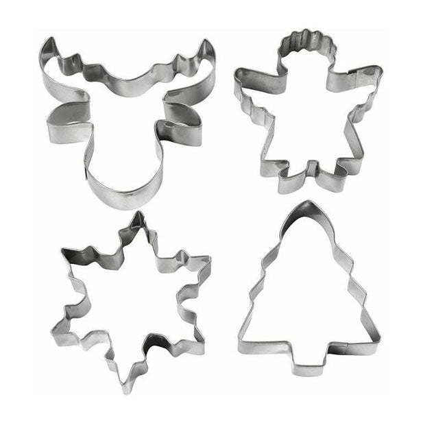 Creativ company https: www.cchobby.nl uitsteekvormen-kerstboom-engel-rendier-sneeuwvlok-h-8-cm-4-stuk-1-doos