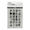 Creativ company silicone stempels kleine lieve groetjes, 1 vel