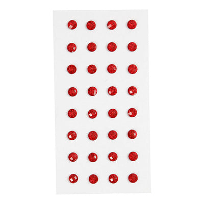 Creativ company strasstenen rood, 32st.