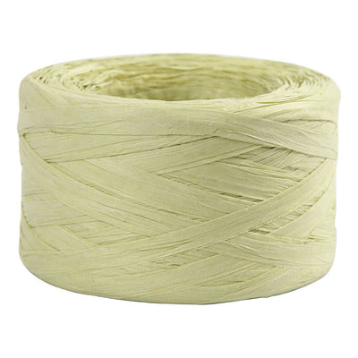 Creativ company papier raffia garen lichtgroen, 100m