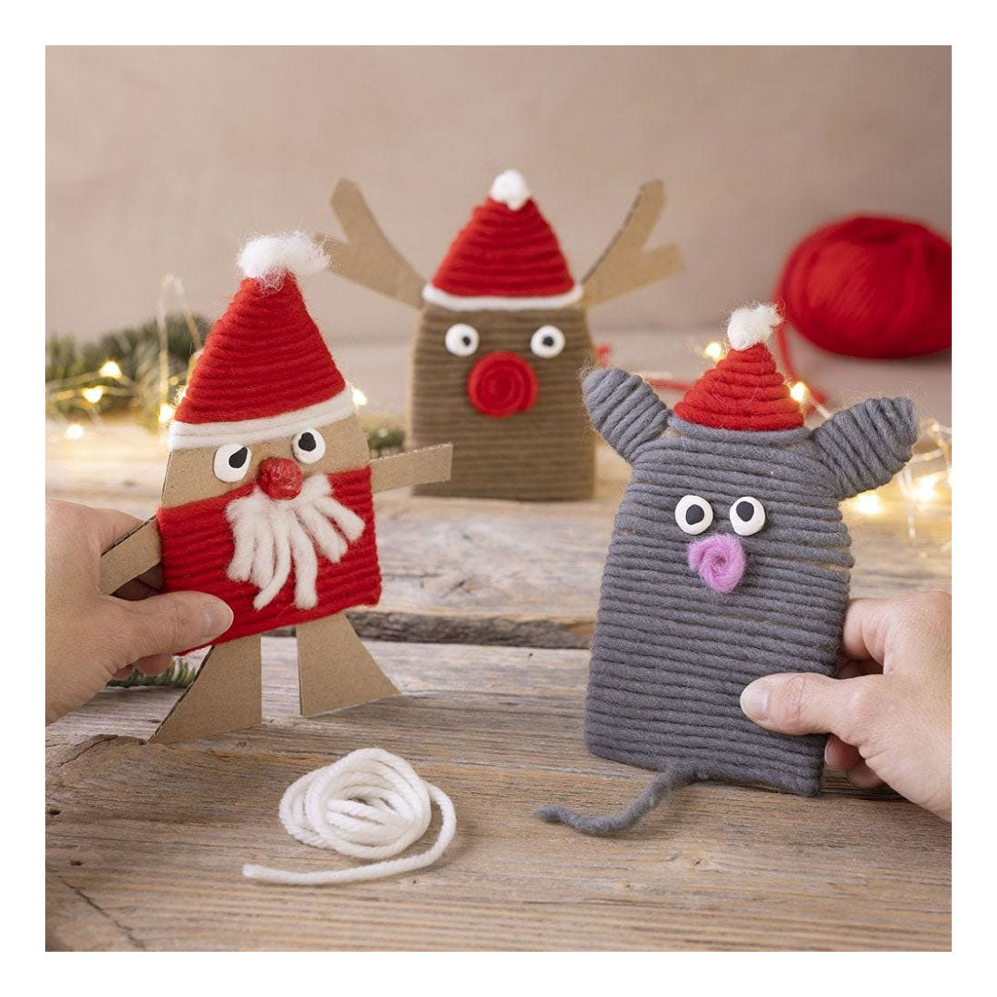 Creativ company wolgaren, l: 50 m, oranje, 50 gr 1 bol