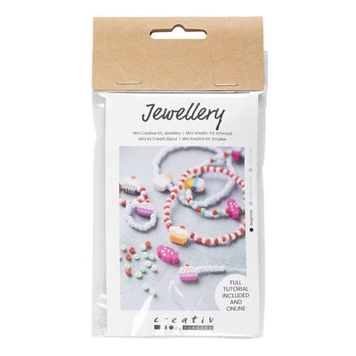 Creativ company http: www.cchobby.nl mini-hobbyset-sieraden-elastische-armband-en-ring-1-doos