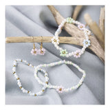 Creativ company mini hobbyset sieraden elastische armband en oorbel - afbeelding 3