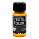 Creativ company textile color dekkende textielverf - geel, 50ml