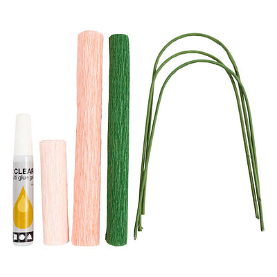 Creativ company http: www.cchobby.nl mini-hobbyset-crepepapier-anjers-crepe-verhouding-180-105-gr-1-doos