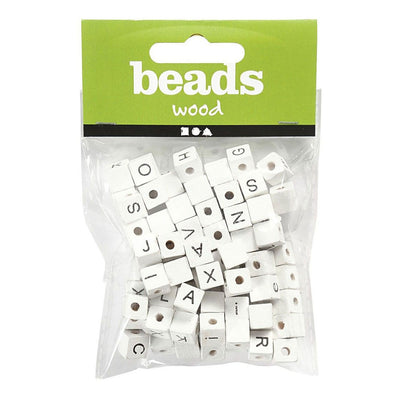Creativ company https: www.cchobby.nl letterkralen-a-z-en-blanco-afm-8x8-mm-gatgrootte-3-mm-wit-96-div-1-doos