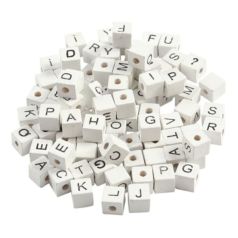 Creativ company letterkralen wit a-z, 92st.