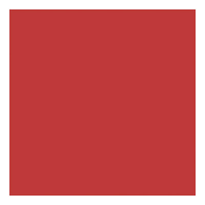 Creativ company glass color transparante verf - rood, 30ml
