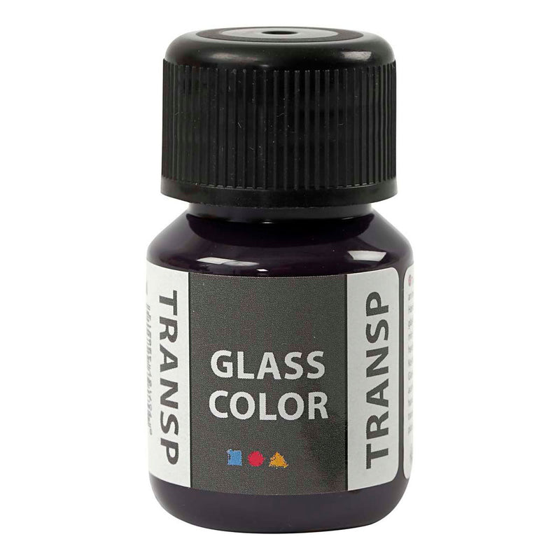 Creativ company glass color transparante verf - violet, 30ml