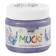Creativ company mucki vingerverf - paars metallic, 150ml
