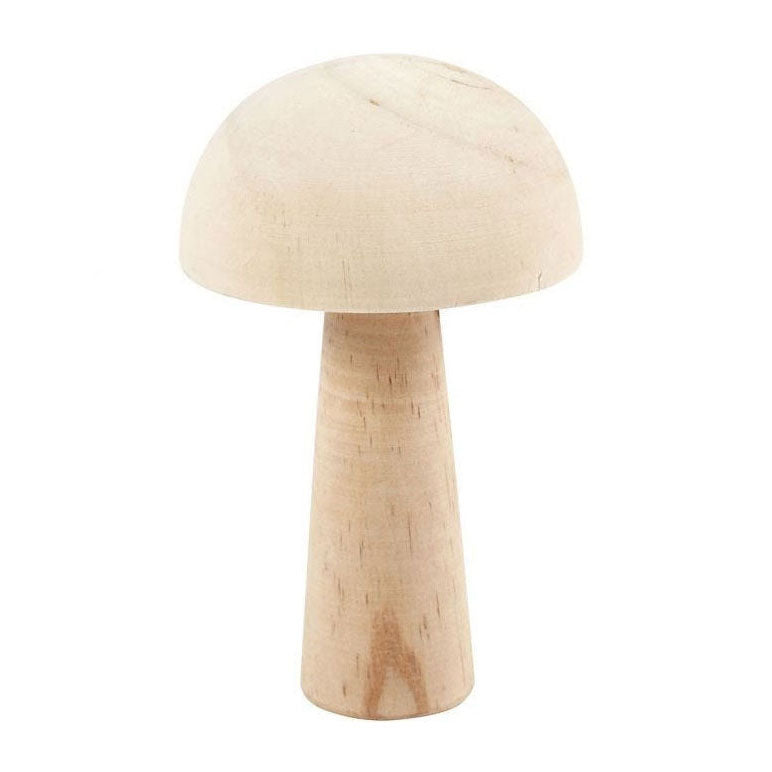 Creativ company houten paddenstoel, 14cm