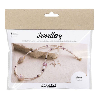 Creativ company http: www.cchobby.nl mini-hobbyset-sieraden-stoere-halsketting-roze-harmonie-1-doos