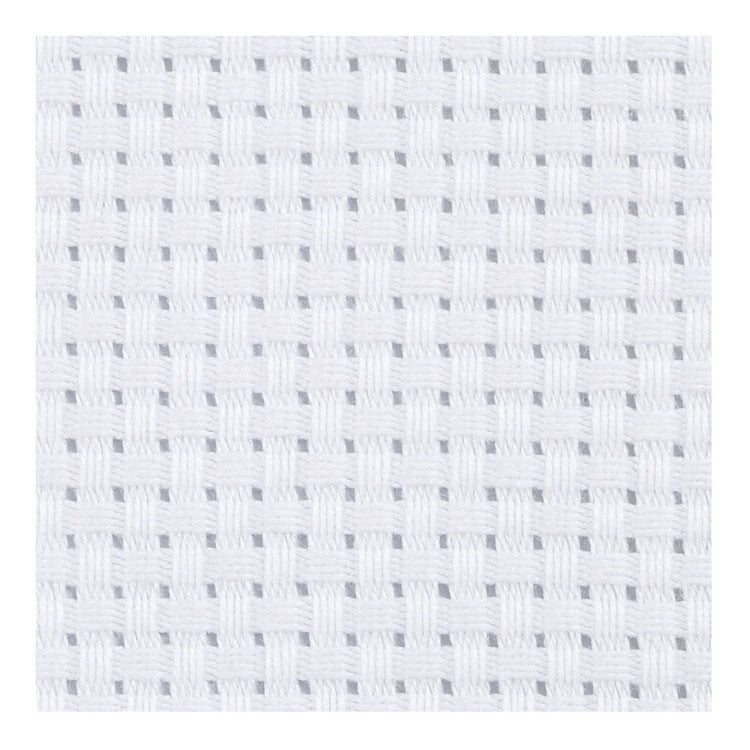 Creativ company aida wit 35 vierkanten per 10 cm, 50x50cm