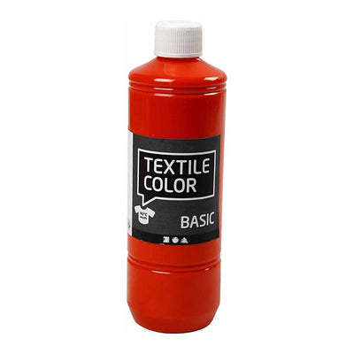 Creativ Company Textile Color Semi-dekkende Textielverf Oranje, 500ml