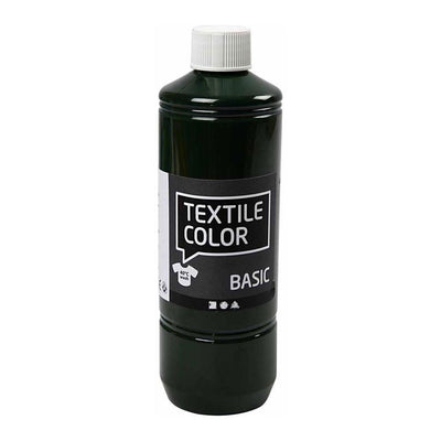 Creativ Company Textile Color Semi-dekkende Textielverf Olijfgroen, 500ml