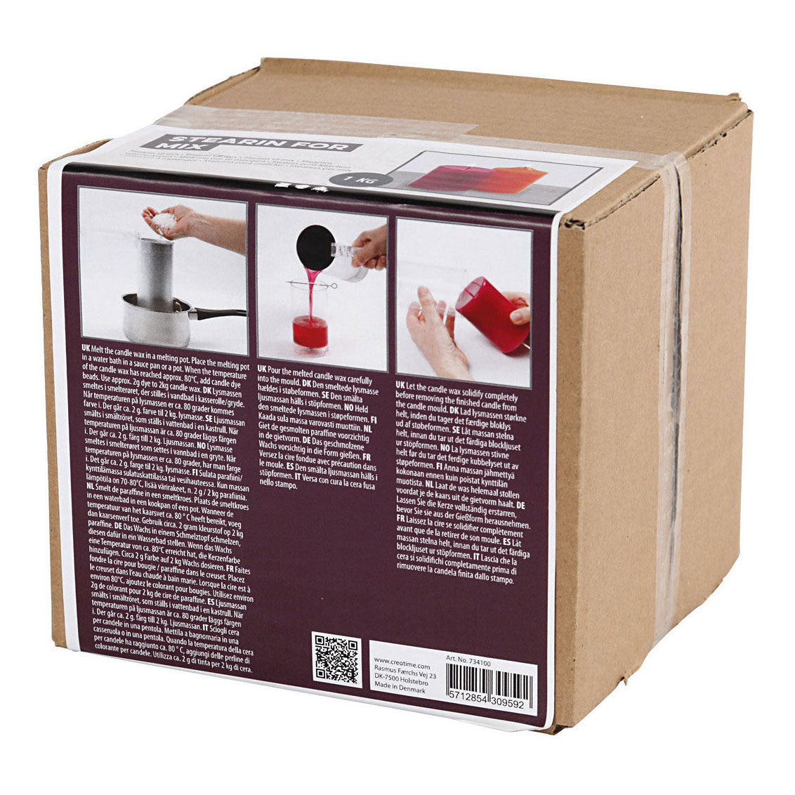 Creativ company stearine om te mengen, 1 kg