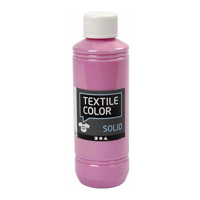 Creativ Company Textile Color Dekkende Textielverf Roze, 250ml