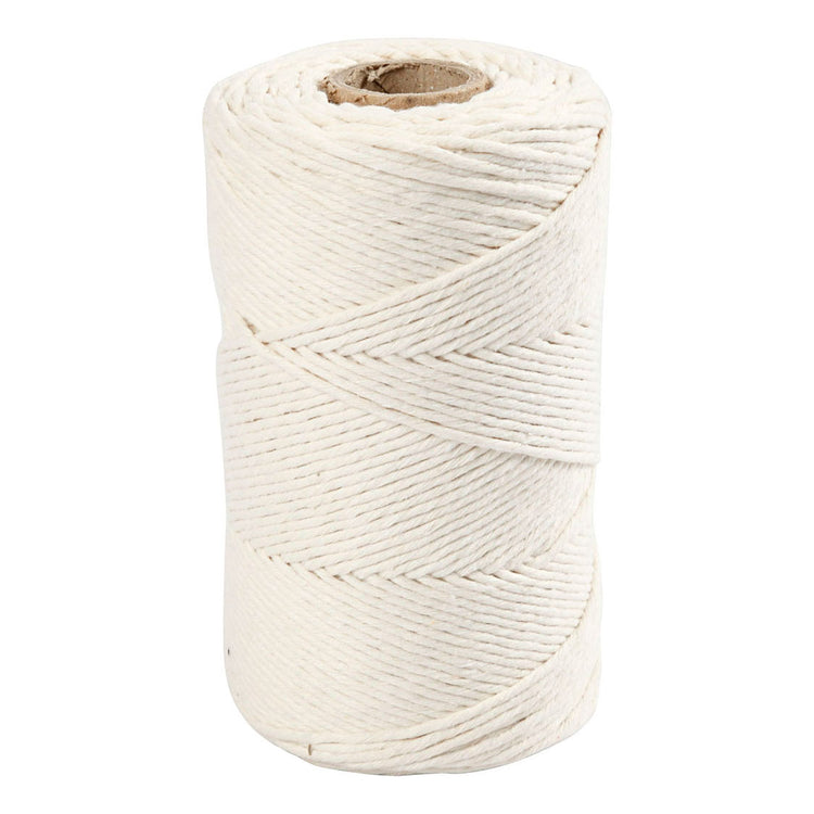 Creativ company http: www.cchobby.nl macrame-koord-l-198-m-d-2-mm-off-white-330-gr-1-rol