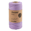 Creativ company macrame koord paars, 198m