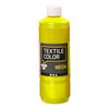 Creativ company textile color semi-dekkende textielverf - neon geel, 500ml