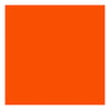 Creativ company textile color semi-dekkende textielverf - neon oranje, 500ml