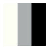 Creativ company plus color marker - zwart off-white rain grey, 3st.