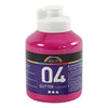 Creativ company acrylverf glitter voor kinderen - roze, 500ml
