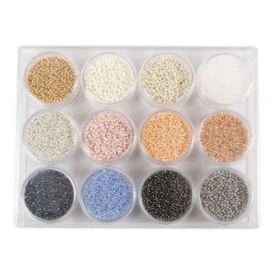 Creativ company http: www.cchobby.nl rocailles-d-1-7-mm-afm-15-0-gatgrootte-0-5-0-8-mm-pastelkleuren-12x15-gr-1-doos