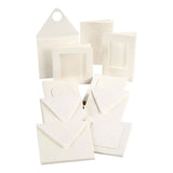 Creativ Company Passepartout kaarten afmeting kaart 10 5x15 12 5x12,5 cm inhoud kan varieren off white 50 sets 1 doos - afbeelding 3