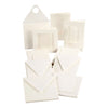 Creativ company passepartout kaarten, afmeting kaart 10,5x15 + 12,5x12,5 cm, inhoud kan variëren , off-white, 50 set 1 doos