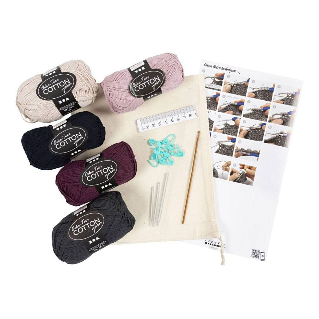 Creativ company http: www.cchobby.nl starter-hobbyset-haken-1-doos