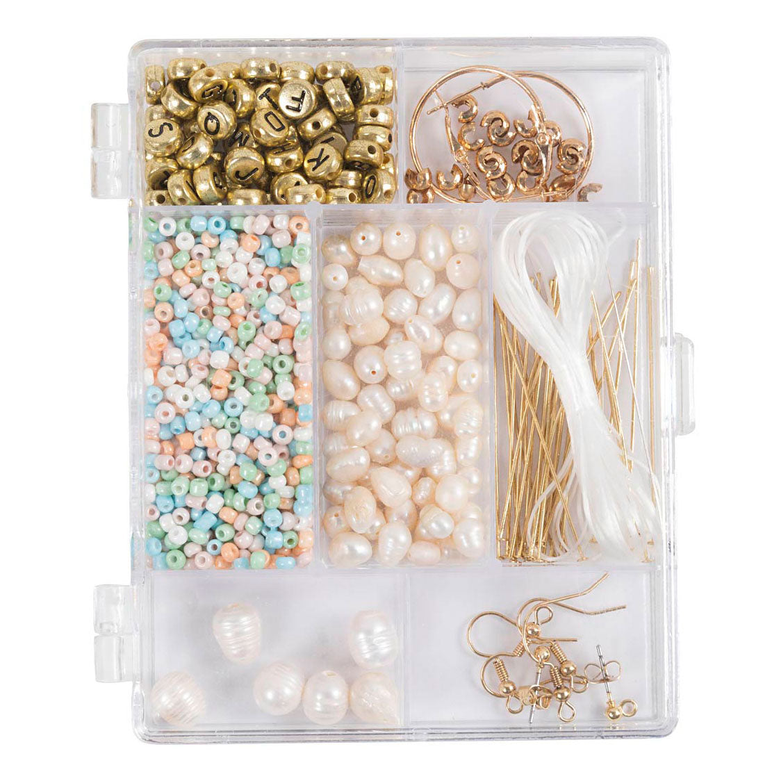 Creativ company creatieve box sieraden zoetwaterparels