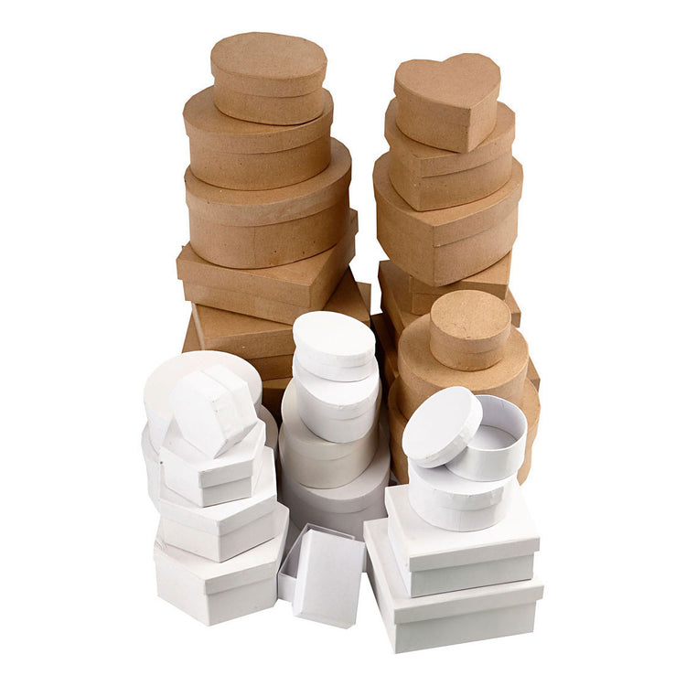 Creativ company https: www.cchobby.nl dozen-afm-6-5-18-cm-bruin-wit-30-stuk-1-set