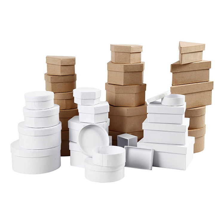Creativ company https: www.cchobby.nl dozen-afm-6-5-18-cm-bruin-wit-30-stuk-1-set